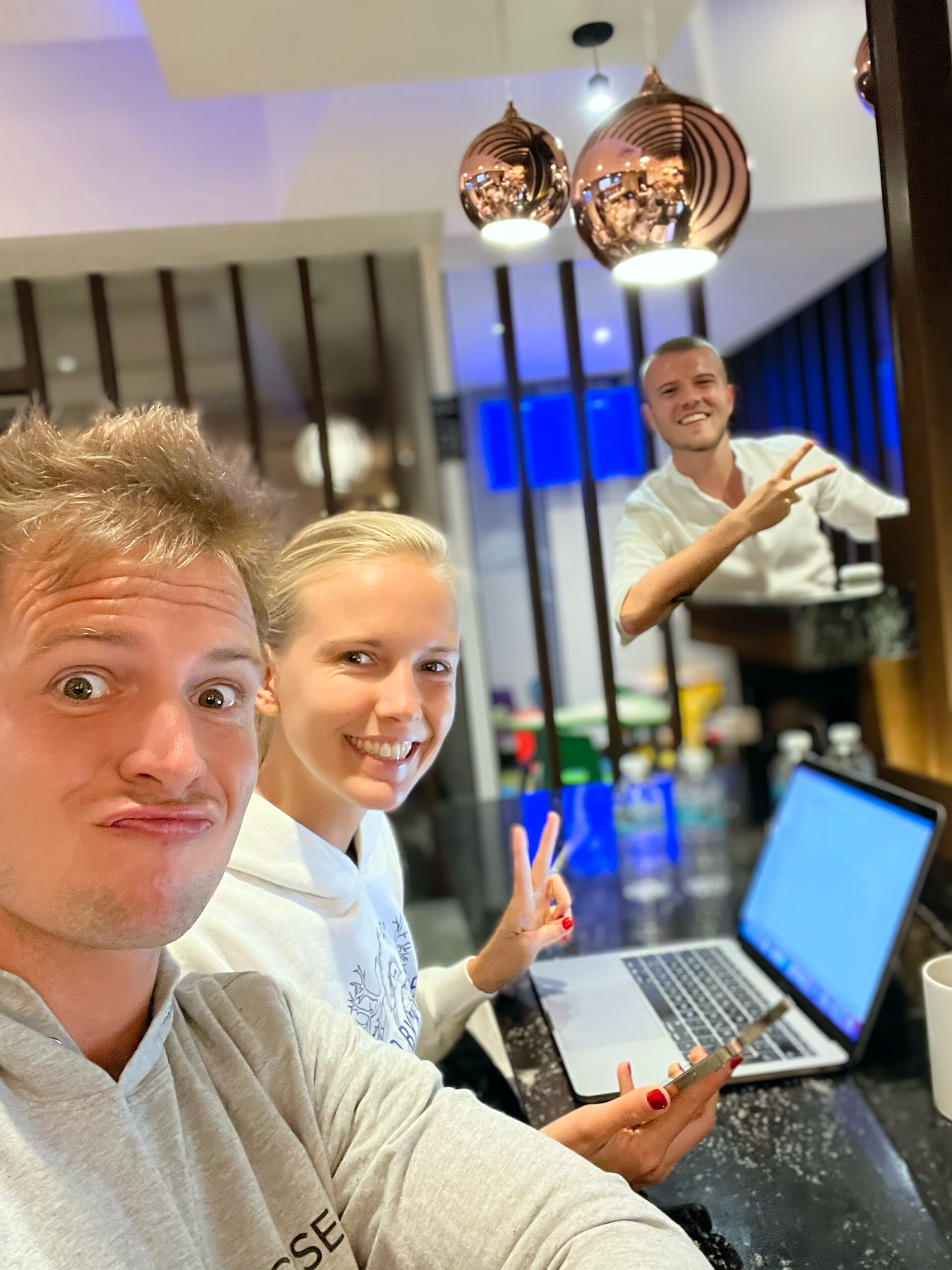 Arbeiten aus der Lounge